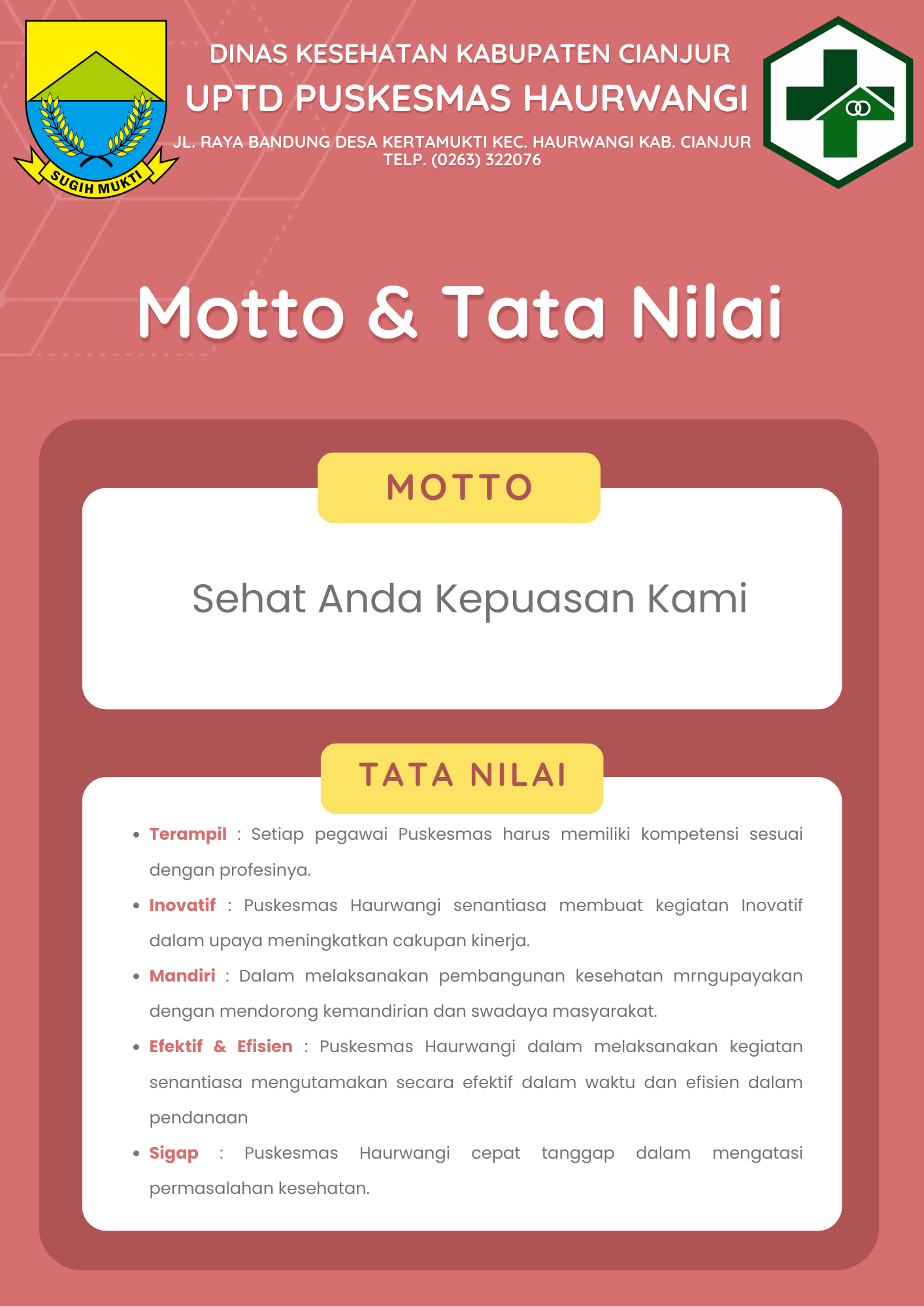 Motto dan Tata Nilai